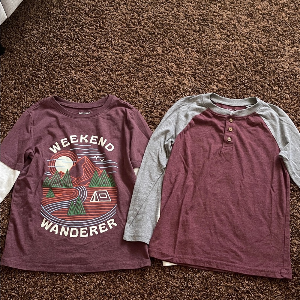 Boys long sleeves